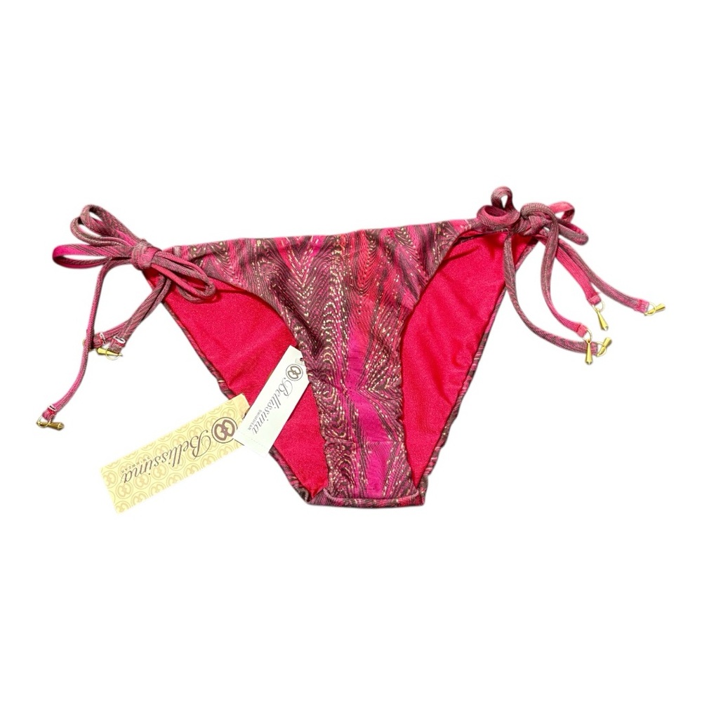 BELLISSIMA SWIMWEAR Pink Reversible Bikini Bottom